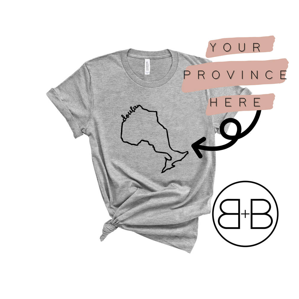 Doula Province Shirt - Birth and Babe Apparel