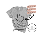 Doula State Shirt - Birth and Babe Apparel